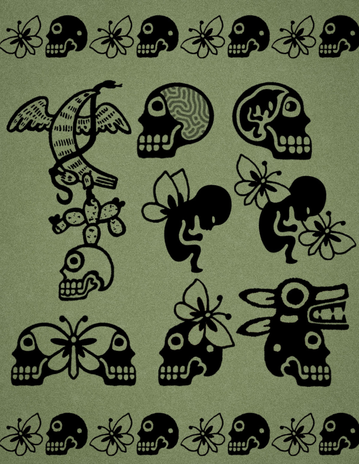 Papayo Tattoo Flashbook design 93