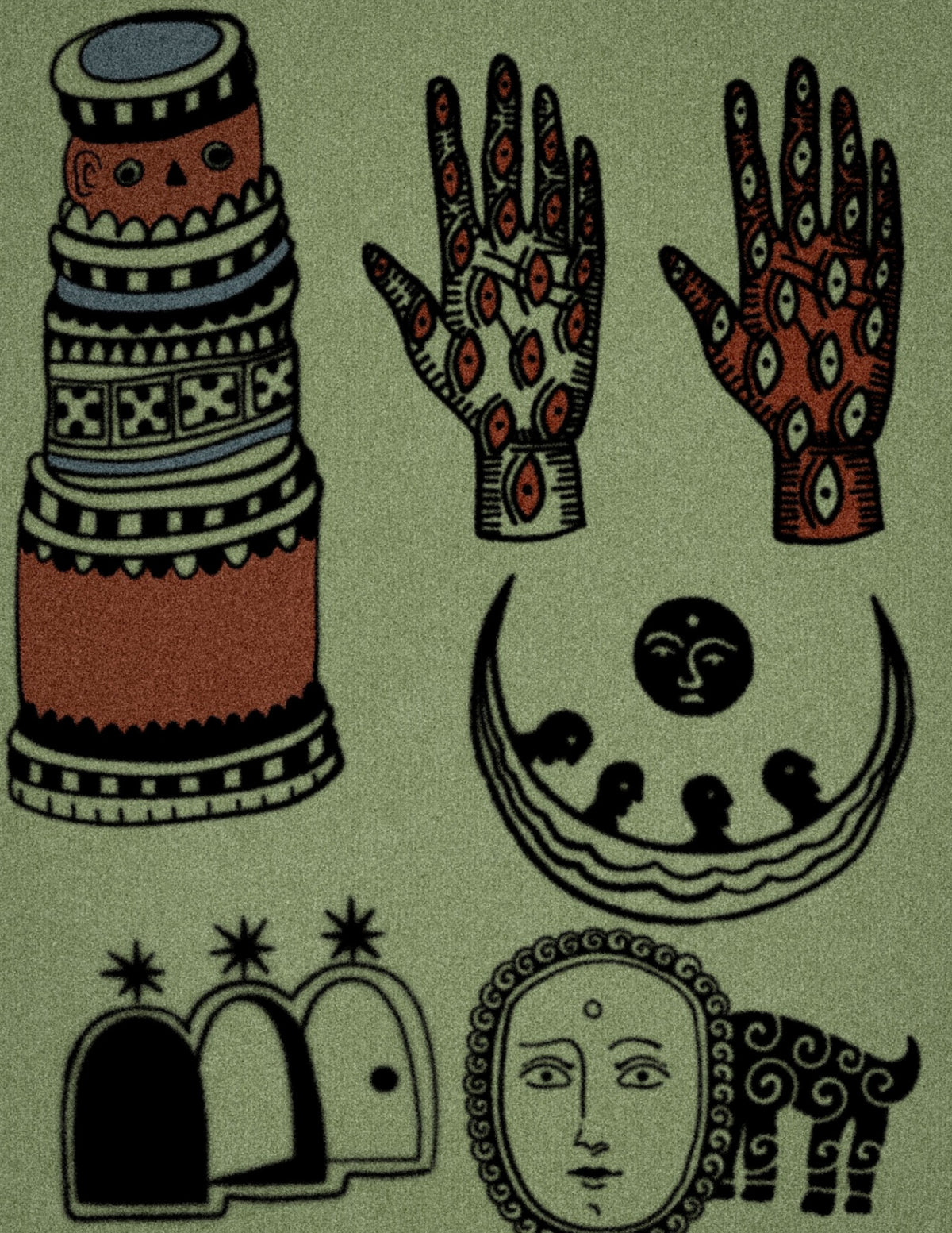 Papayo Tattoo Flashbook design 28