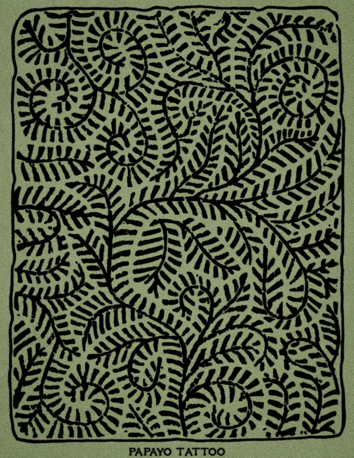 Papayo Tattoo Flashbook design 188