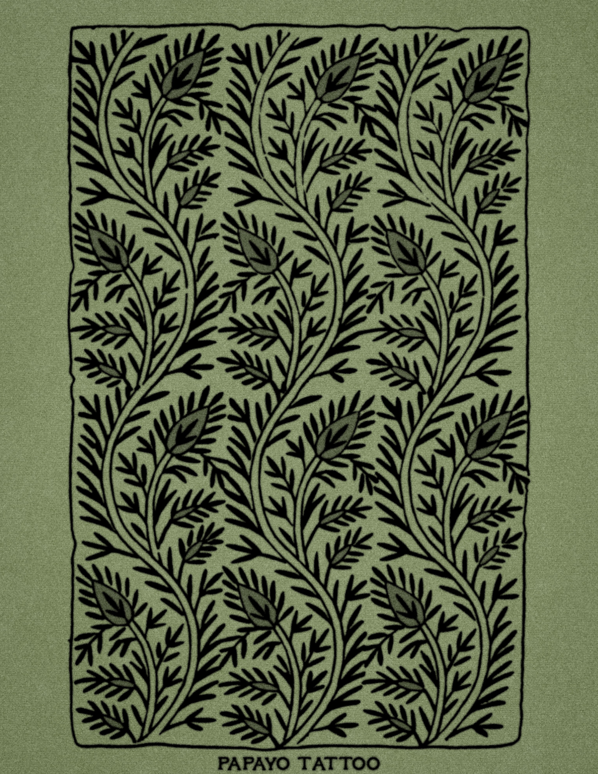 Papayo Tattoo Flashbook design 186