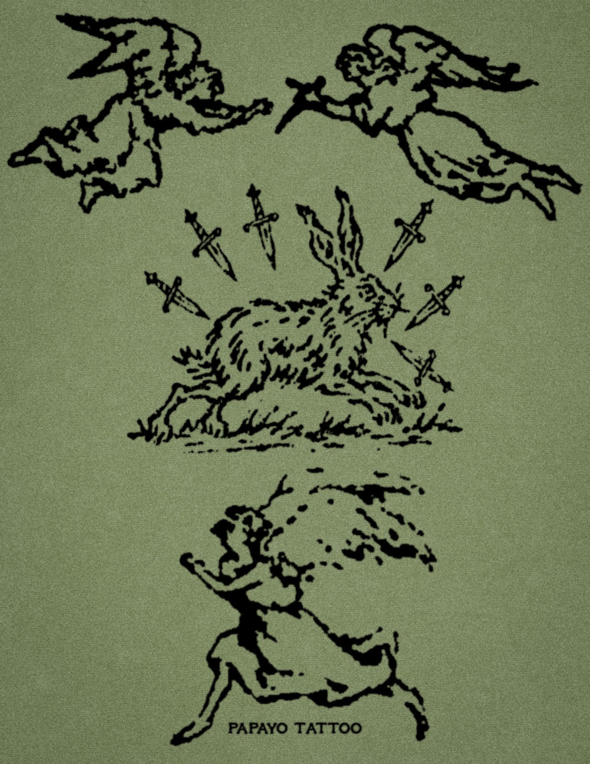 Papayo Tattoo Flashbook design 183