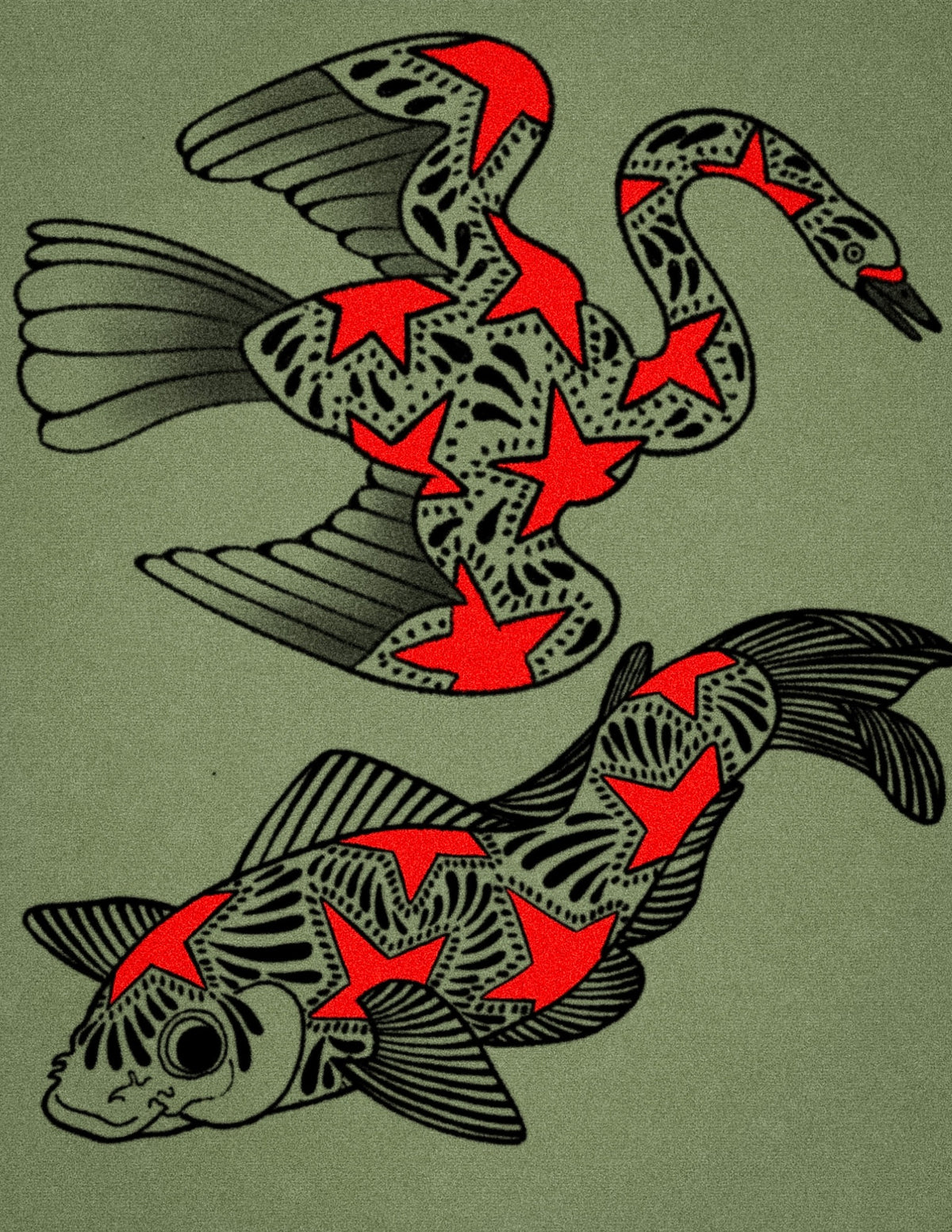 Papayo Tattoo Flashbook design 135