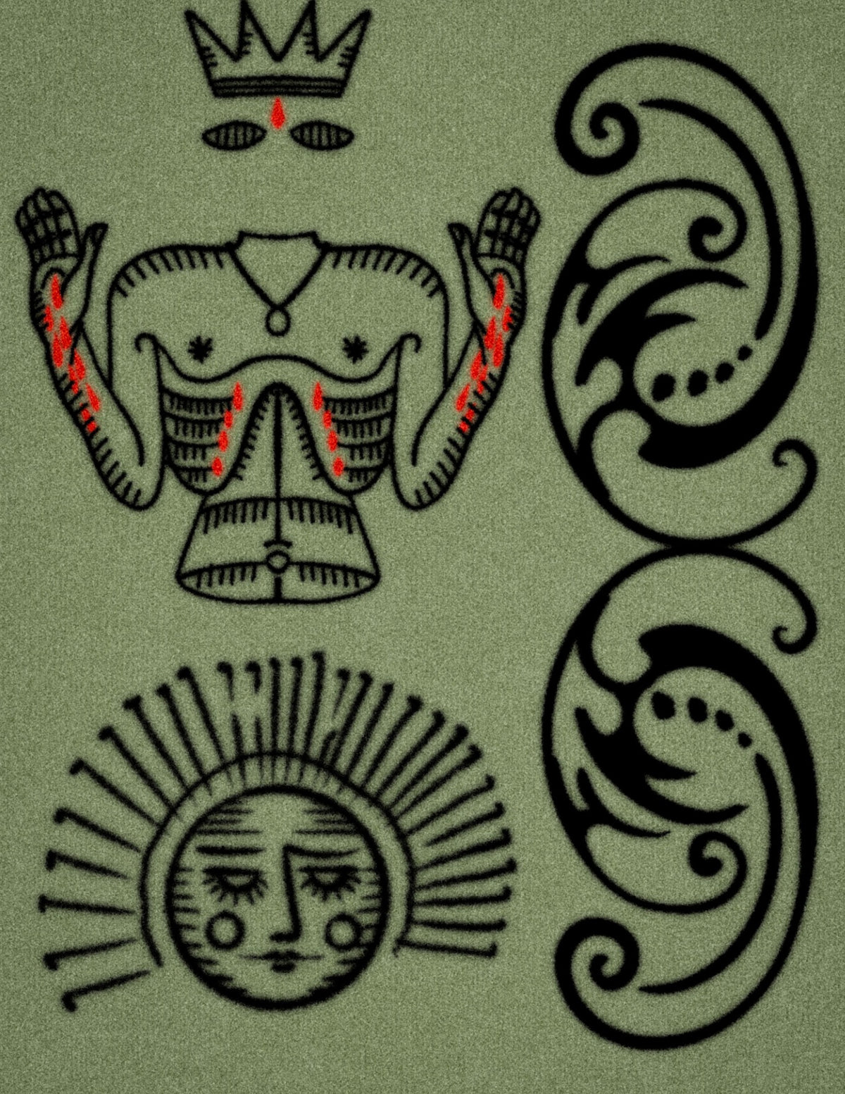 Papayo Tattoo Flashbook design 22